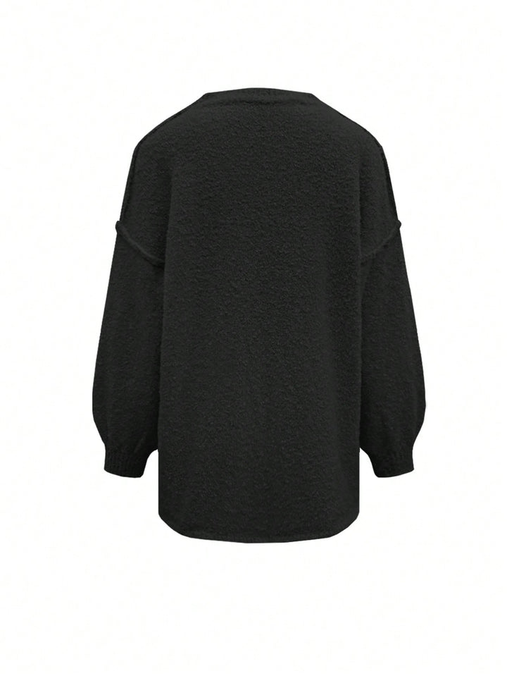 Pulover SHEIN, negru