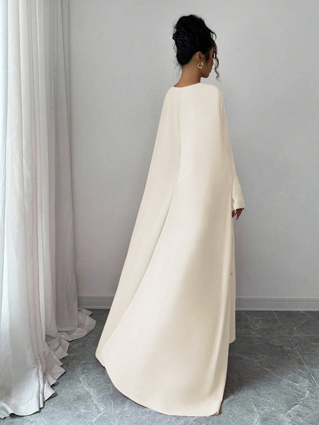 Rochie maxi SHEIN, portocaliu
