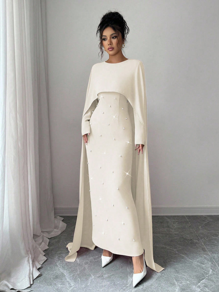 Rochie maxi SHEIN, portocaliu