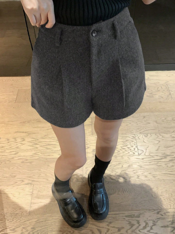 Pantaloni scurți SHEIN, gri