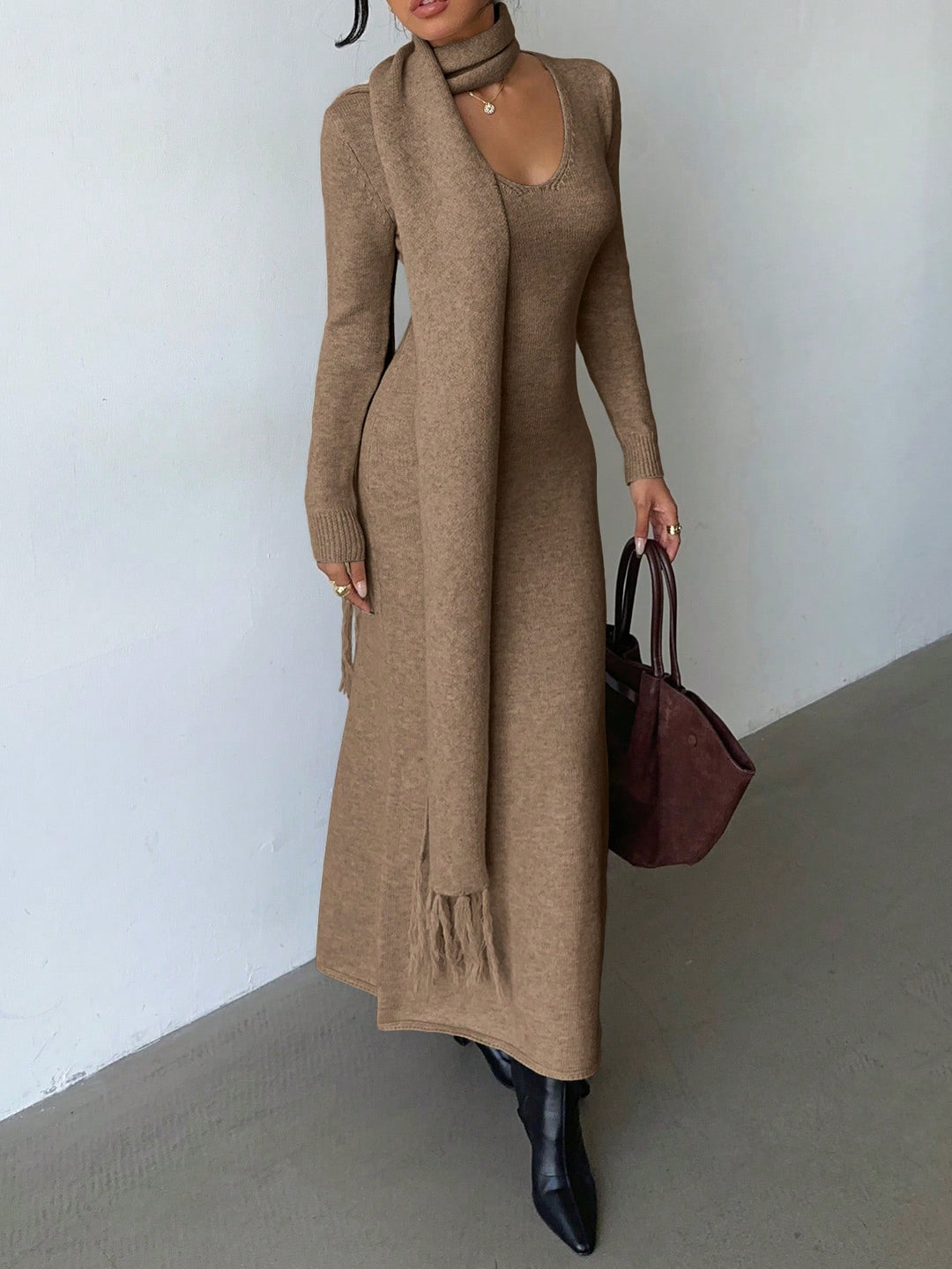 SHEIN ruha, khaki