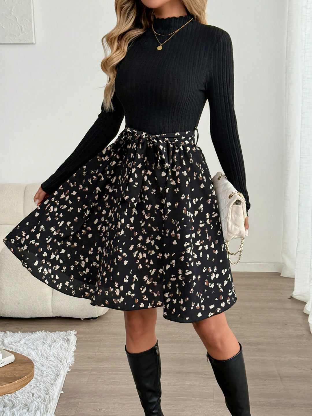 Rochie scurtă SHEIN, mix culori
