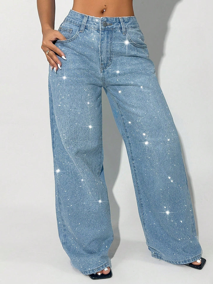 Jeans SHEIN, albastru