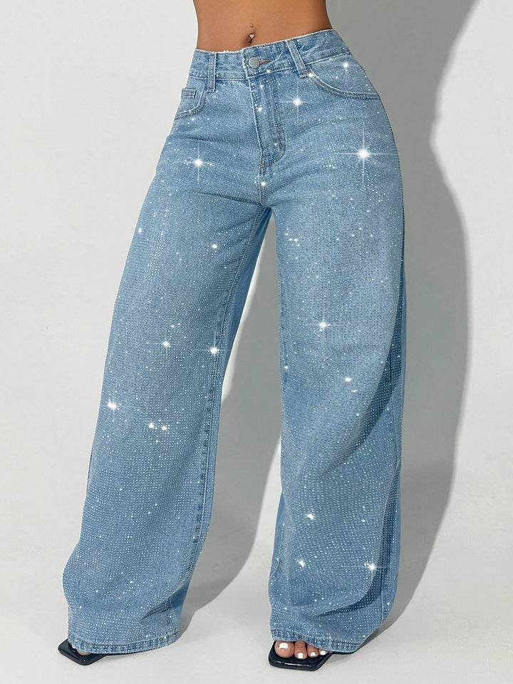 Jeans SHEIN, albastru