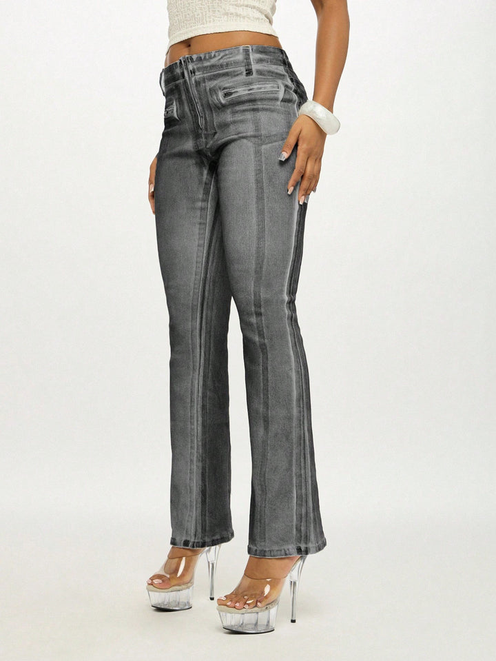 Jeans SHEIN, gri