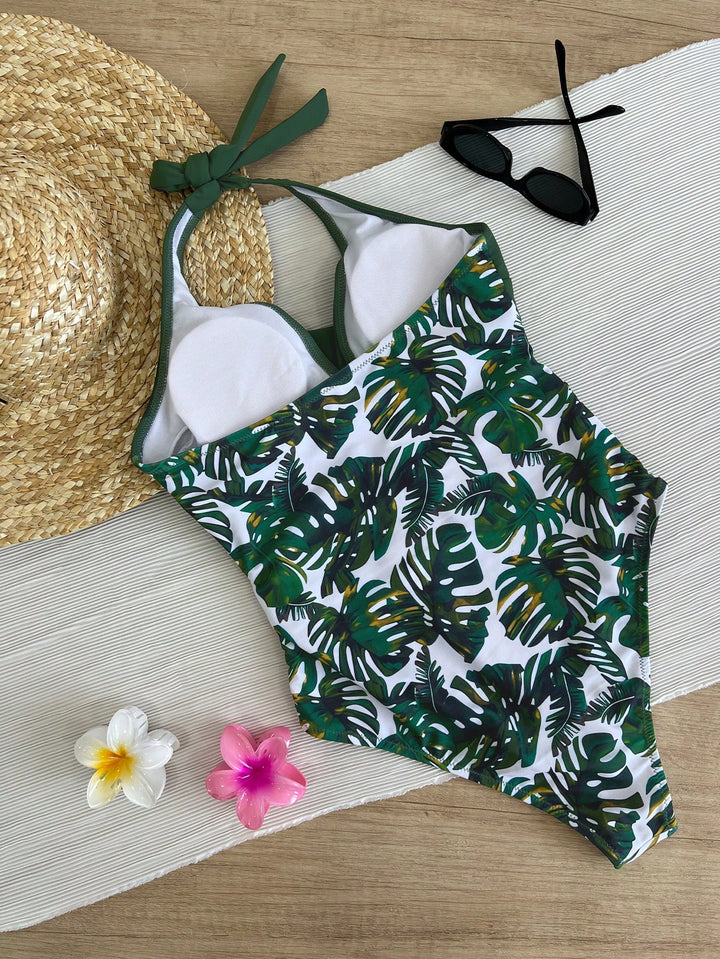 Costum de baie întreg SHEIN, mix culori