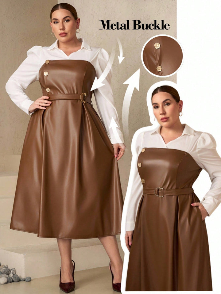 Rochie midi SHEIN, mix culori