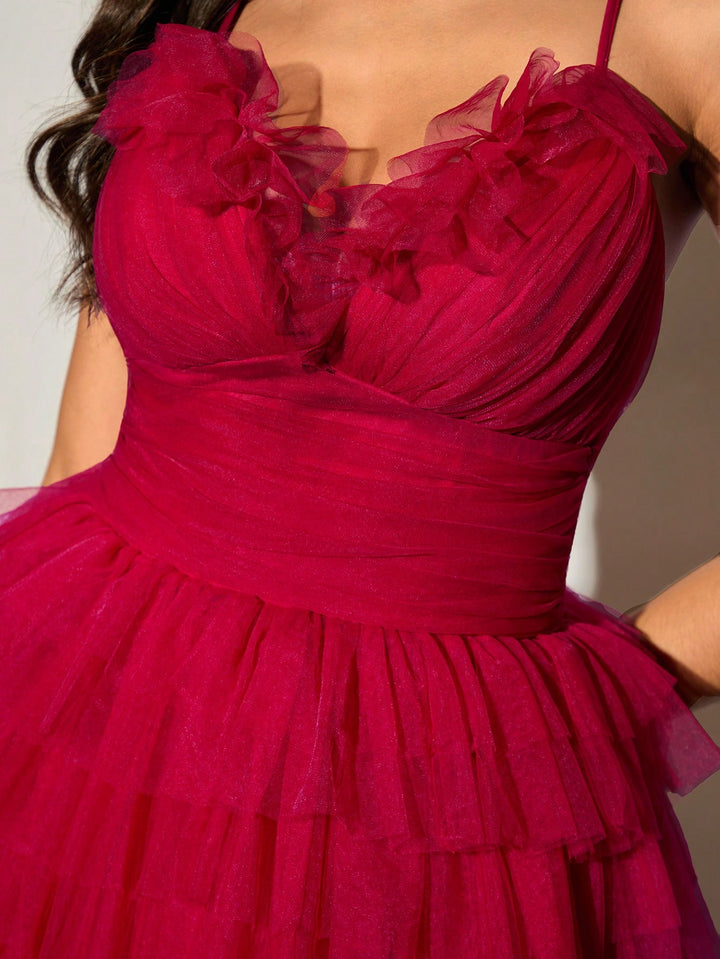 Rochie mini SHEIN, vișiniu