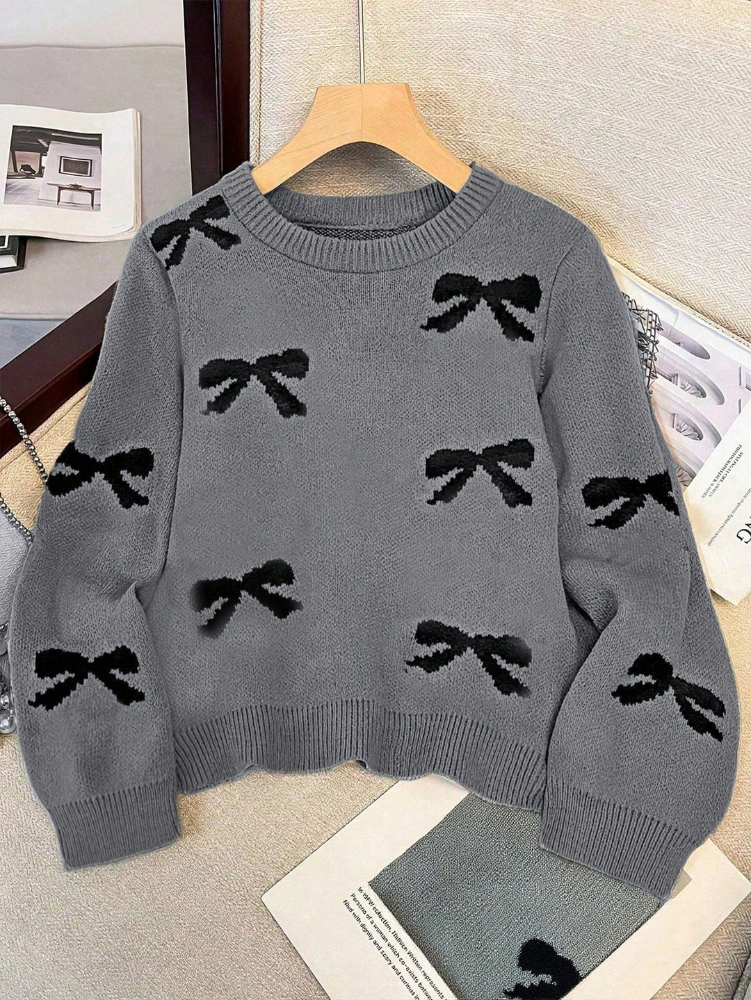 Pulover SHEIN, gri