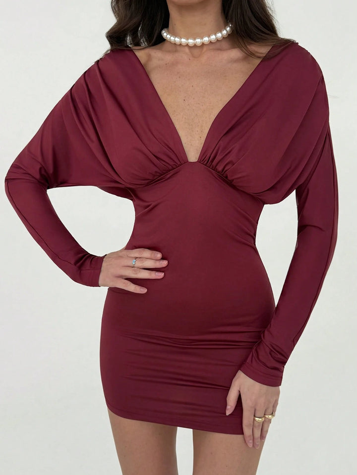 Rochie mini Shein, vișiniu