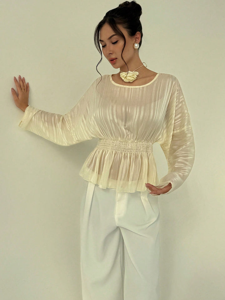 Top SHEIN, bej