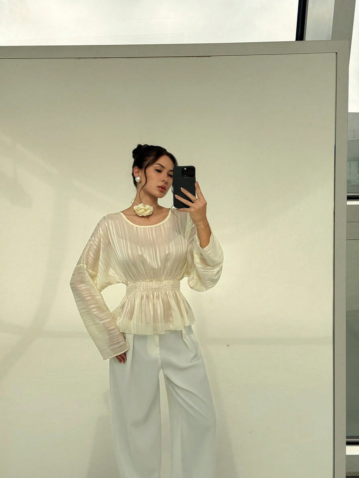 Top SHEIN, bej