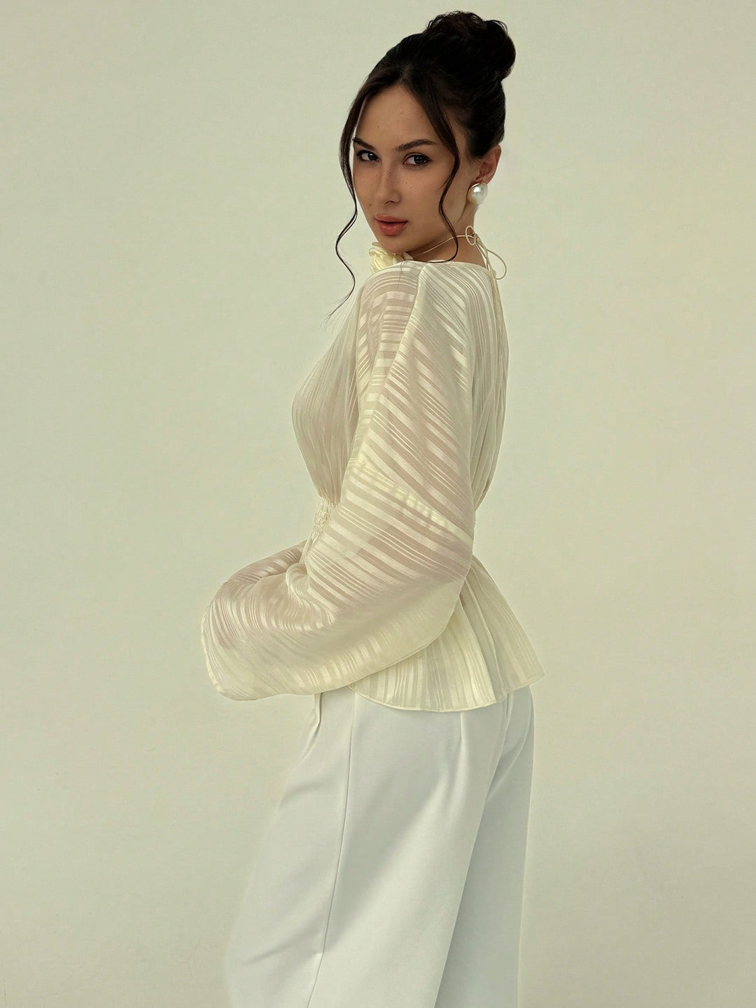 Top SHEIN, bej
