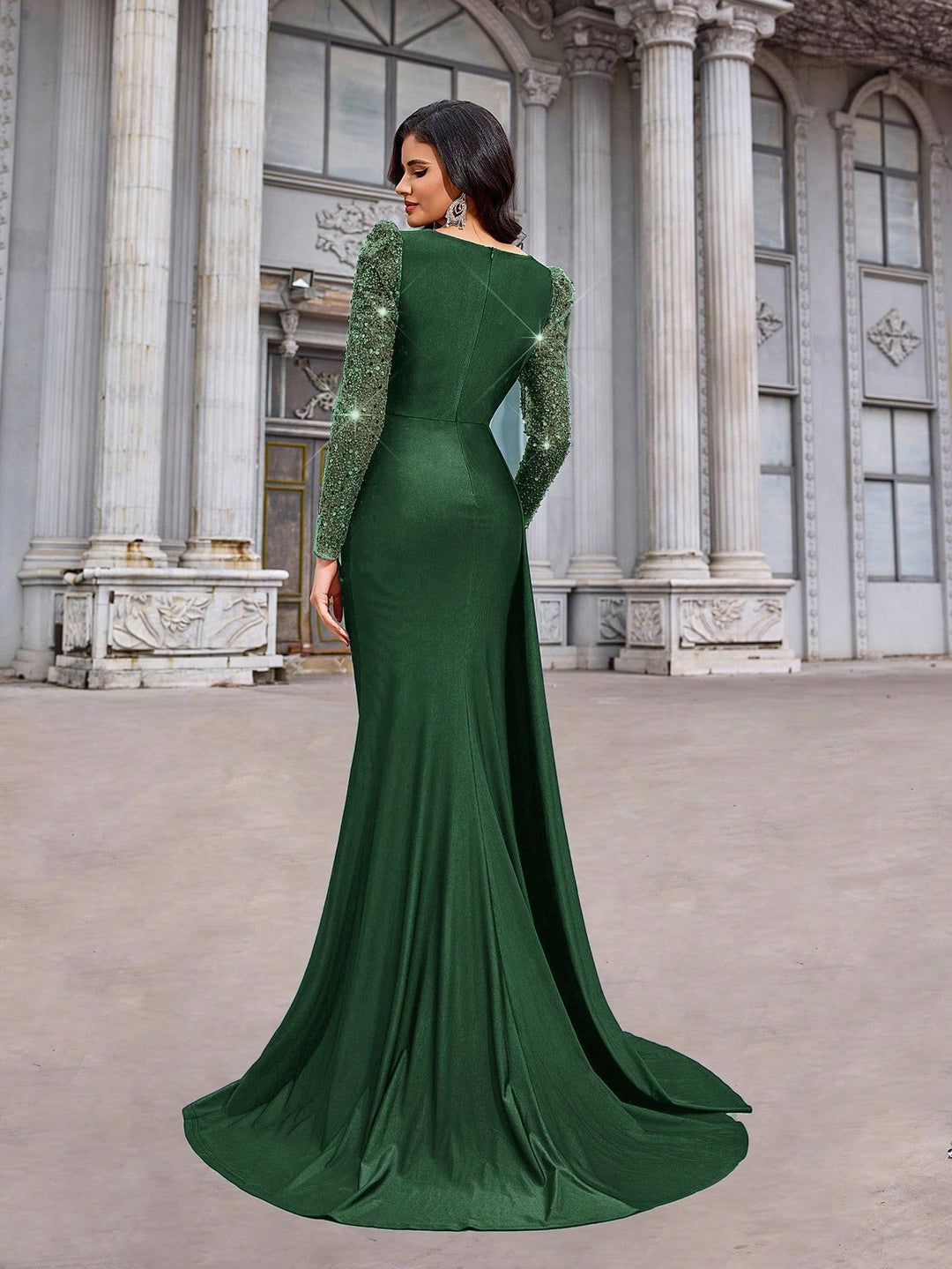 Rochie SHEIN, verde