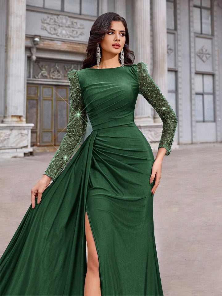 Rochie SHEIN, verde