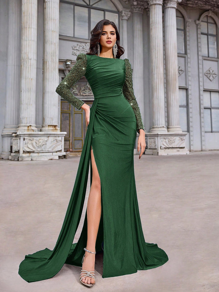 Rochie SHEIN, verde