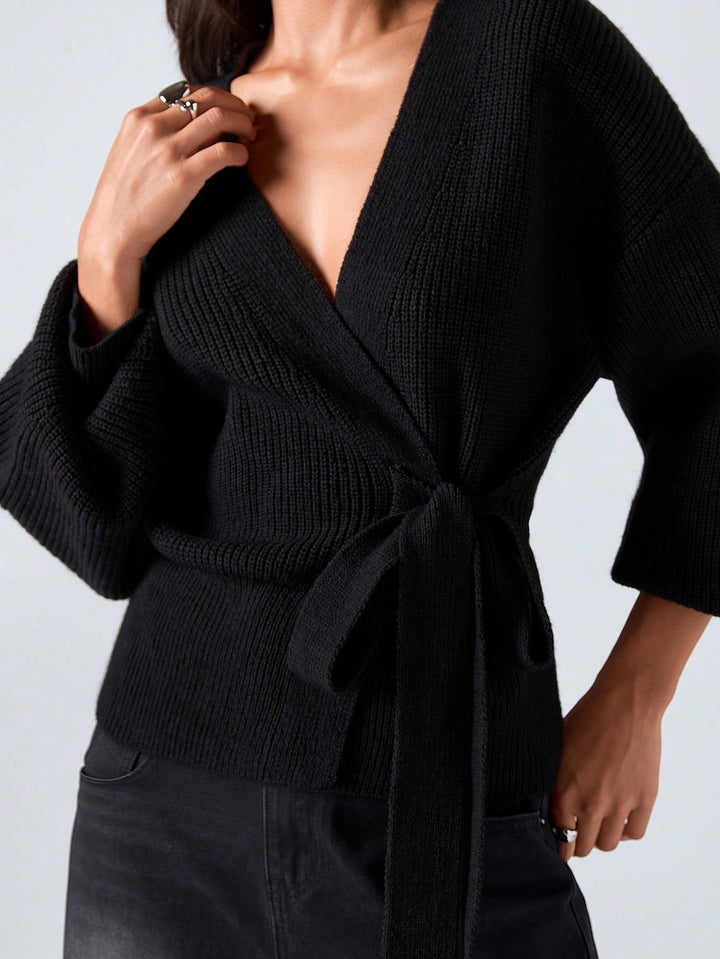 Cardigan SHEIN, negru