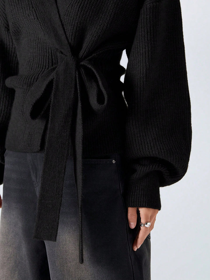 Cardigan SHEIN, negru