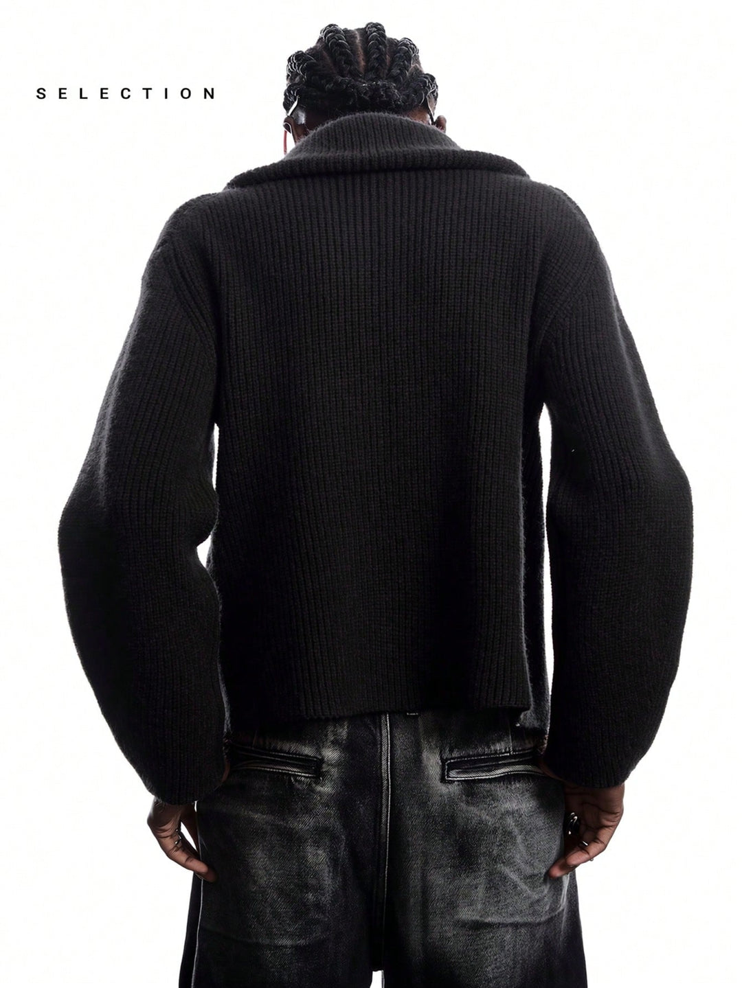 Pulover SHEIN, negru