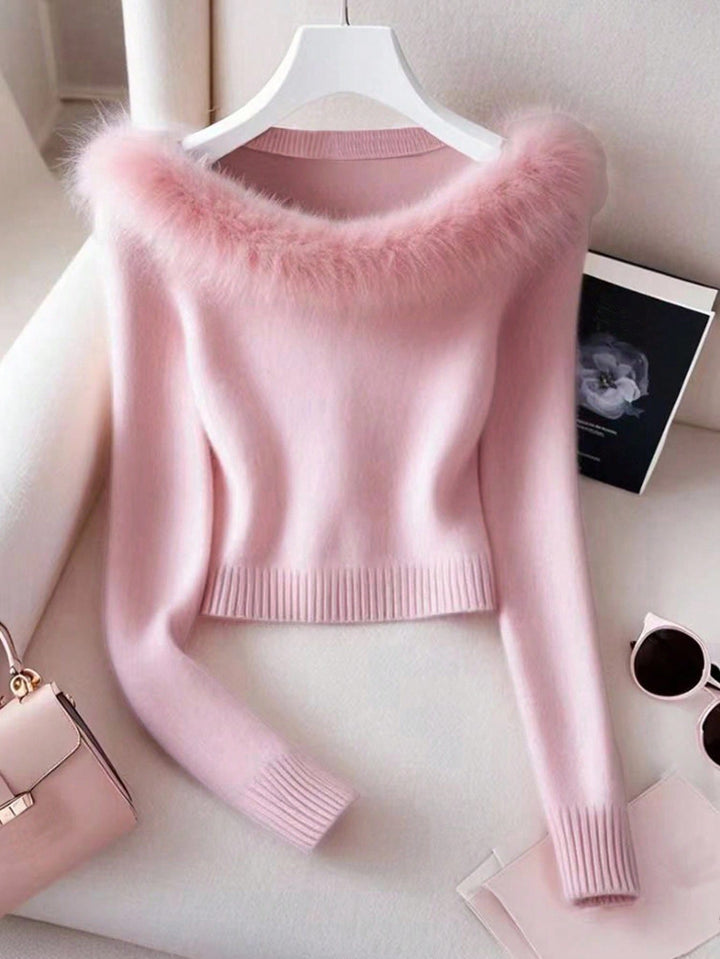 Pulover SHEIN, roz
