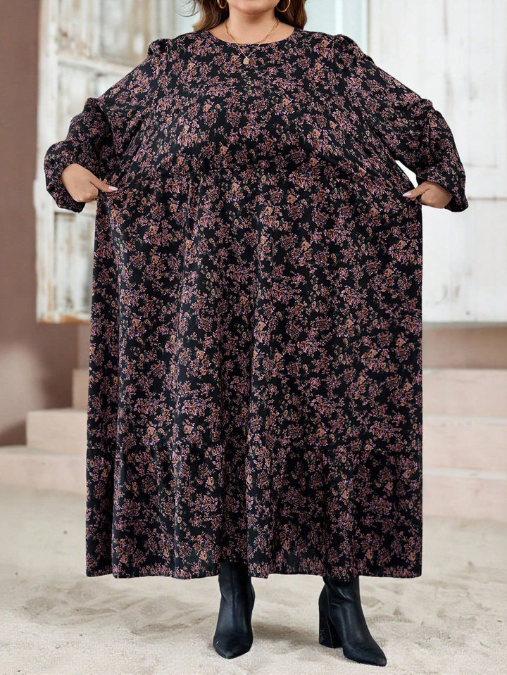 Rochie midi SHEIN, mix culori