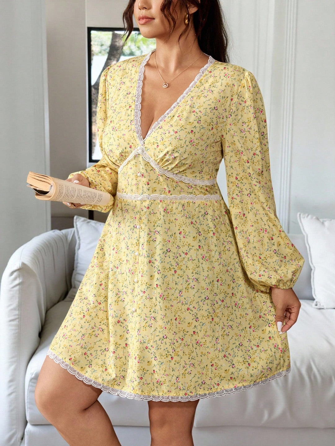 Rochie SHEIN, galben