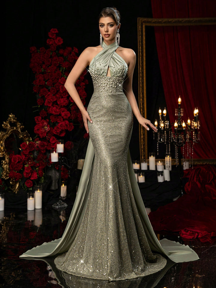 Rochie SHEIN, verde