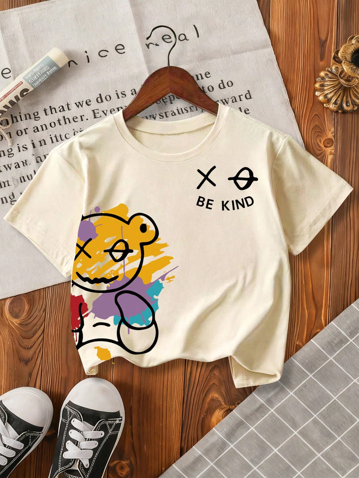 Tricou SHEIN, crem