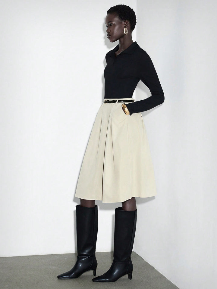Rochie midi SHEIN, mix culori