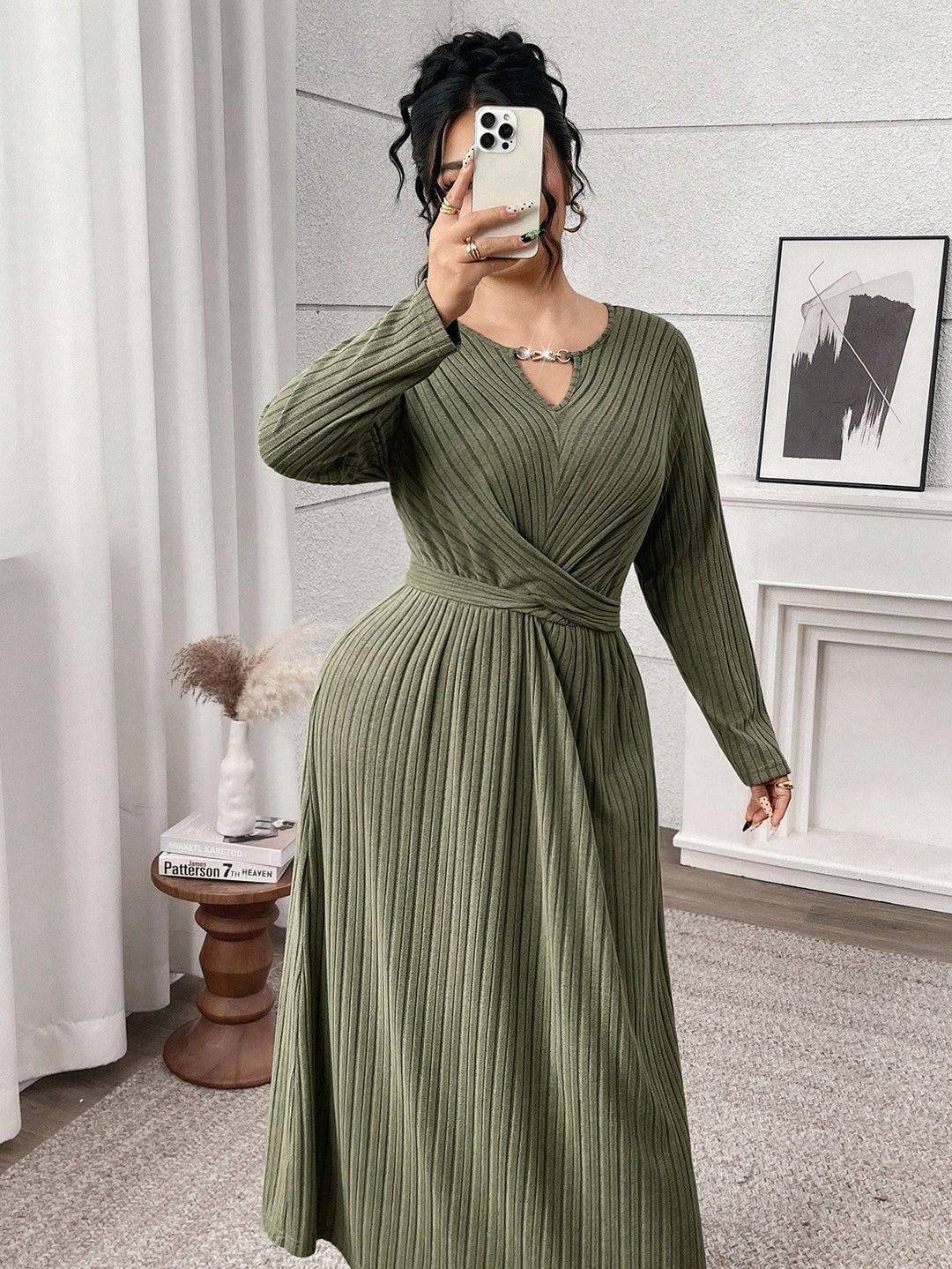 Rochie SHEIN, verde