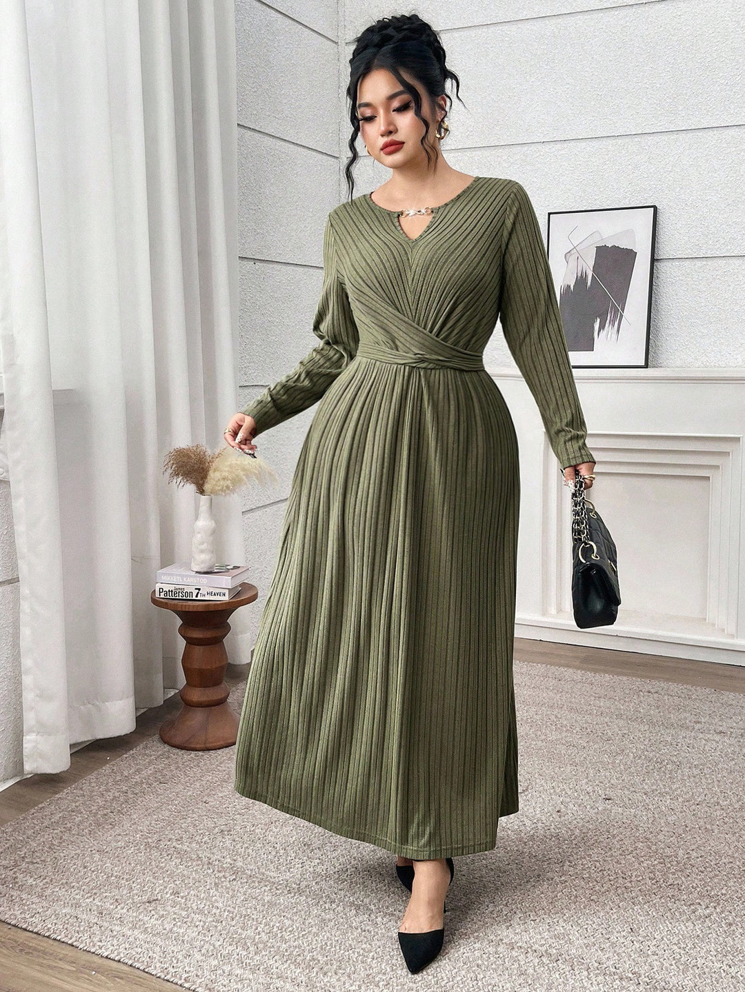 Rochie SHEIN, verde