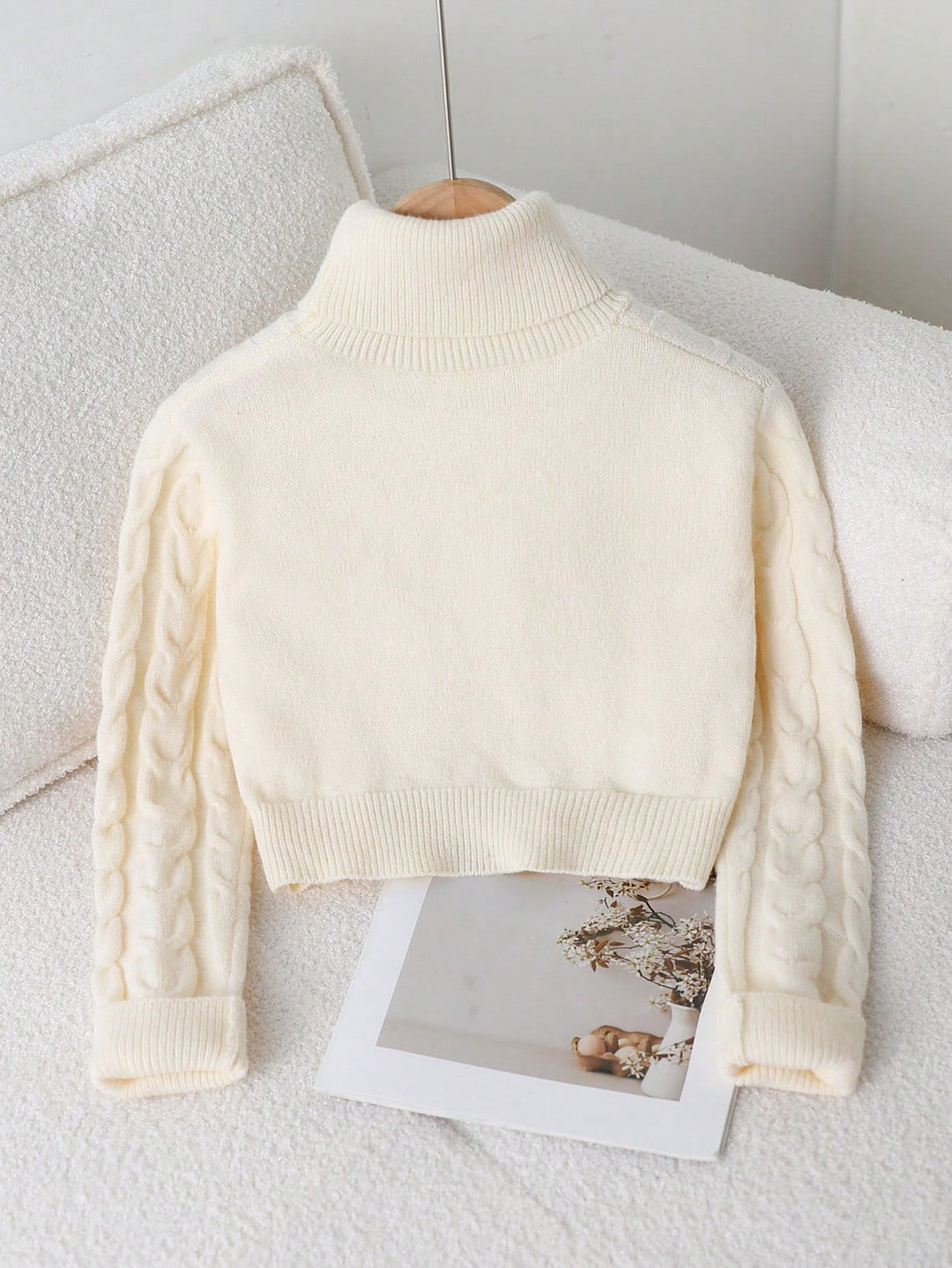 Pulover SHEIN, bej
