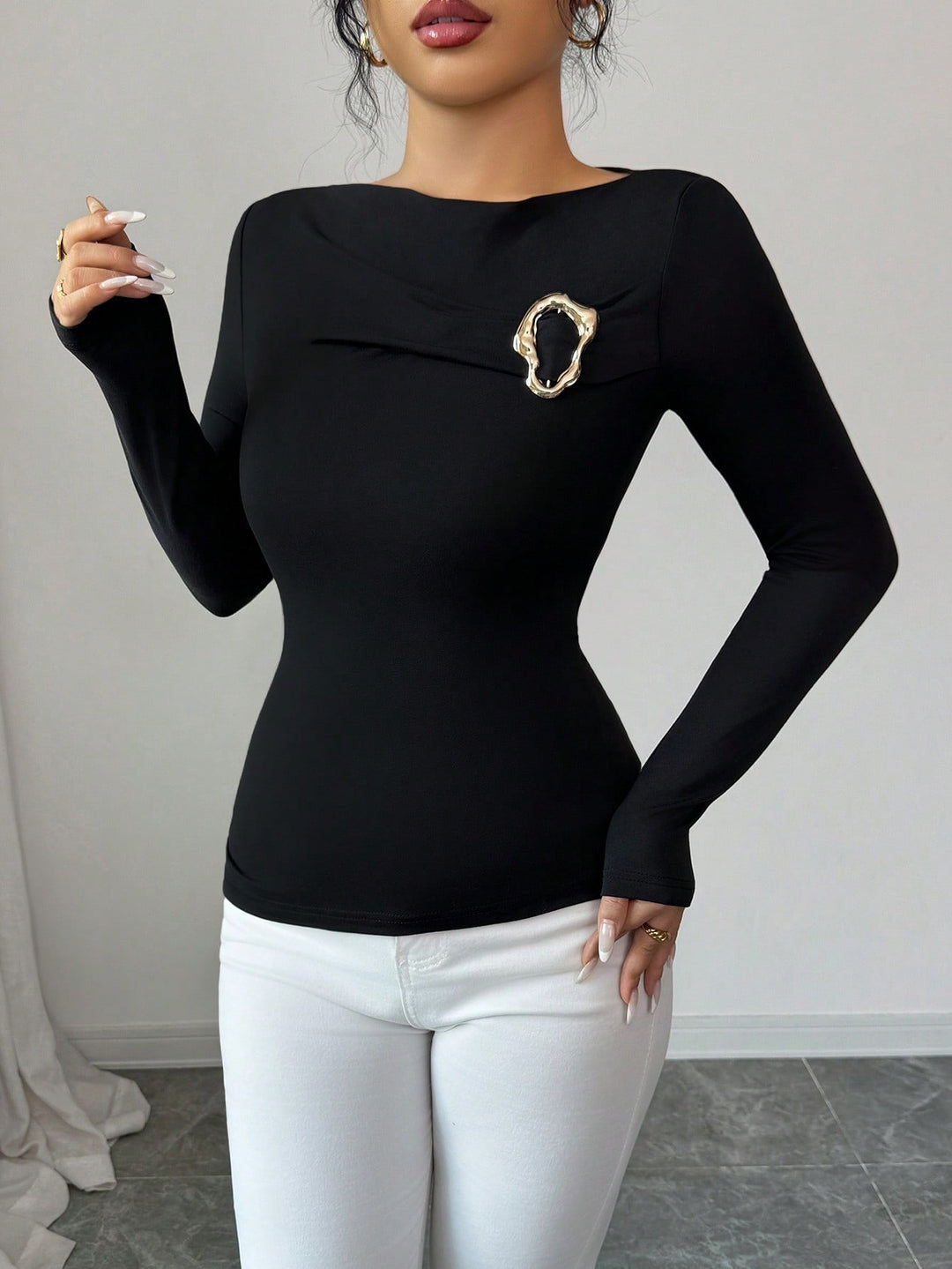 Tricou SHEIN, negru