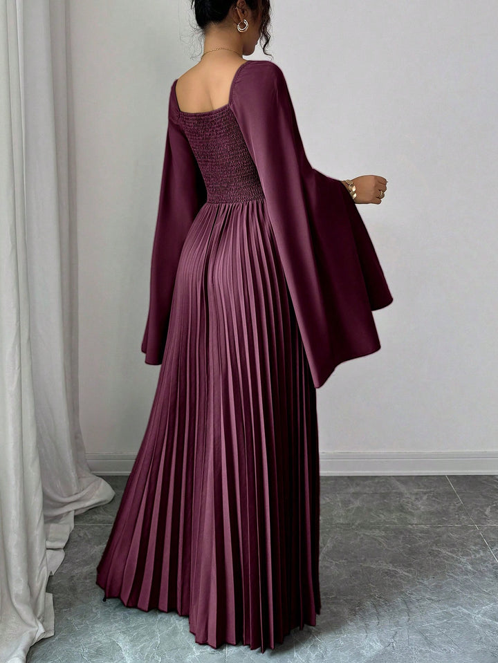 Rochie maxi SHEIN, vișiniu