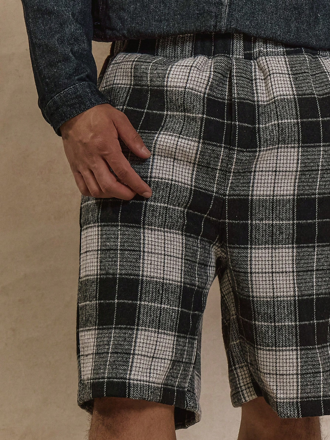 Pantaloni scurți SHEIN, albastru