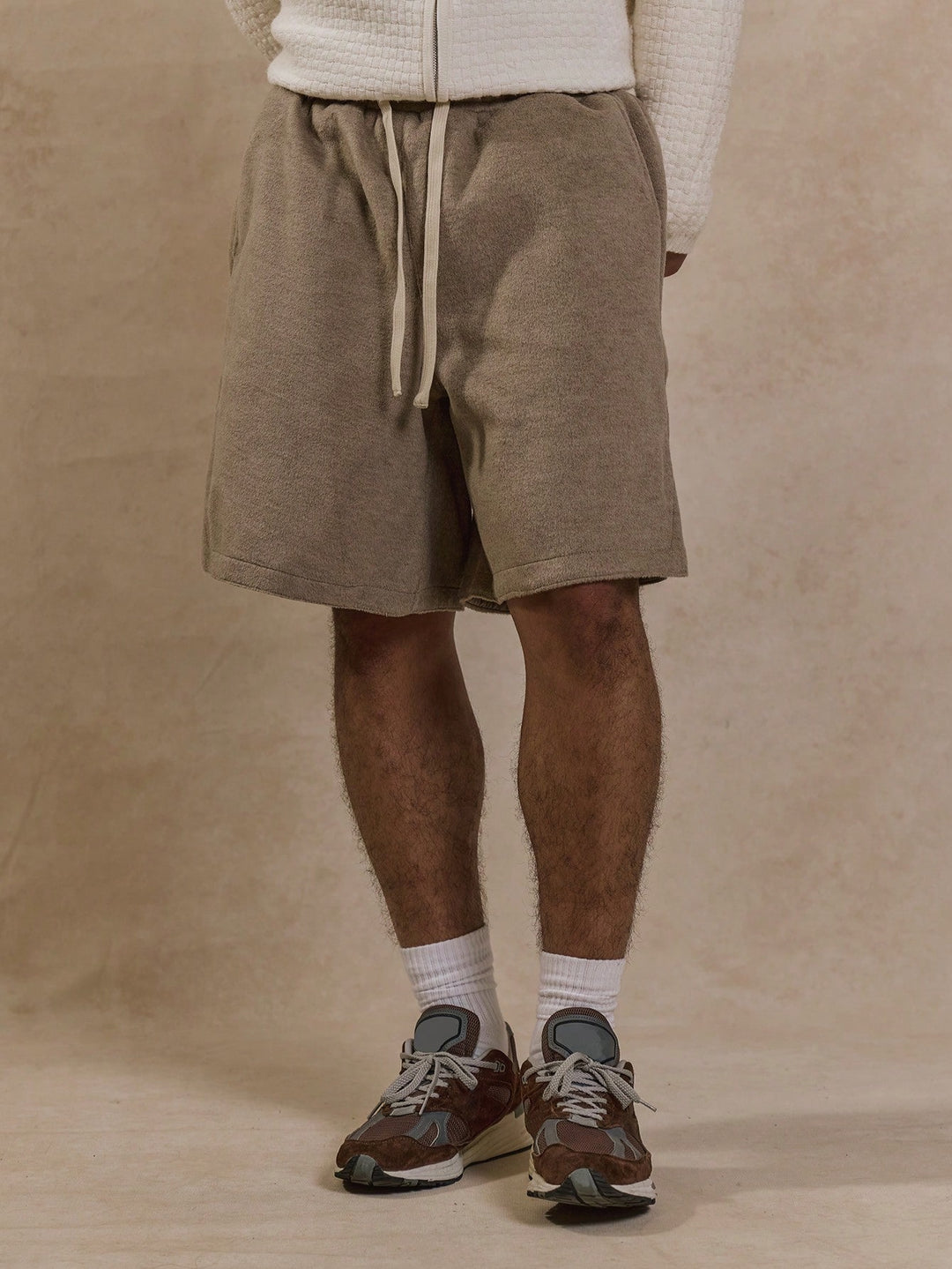 Pantaloni scurți SHEIN, maro