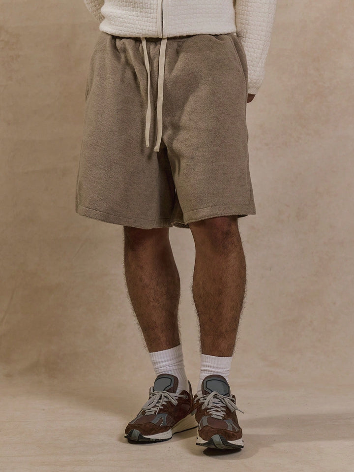 Pantaloni scurți SHEIN, maro