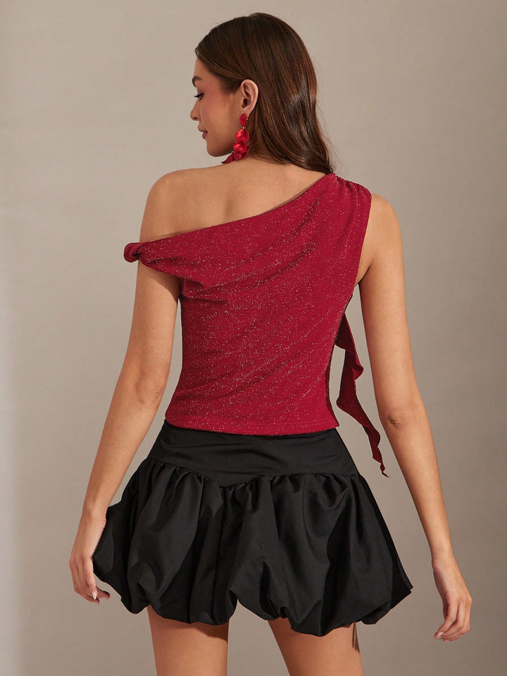 Top SHEIN, vișiniu