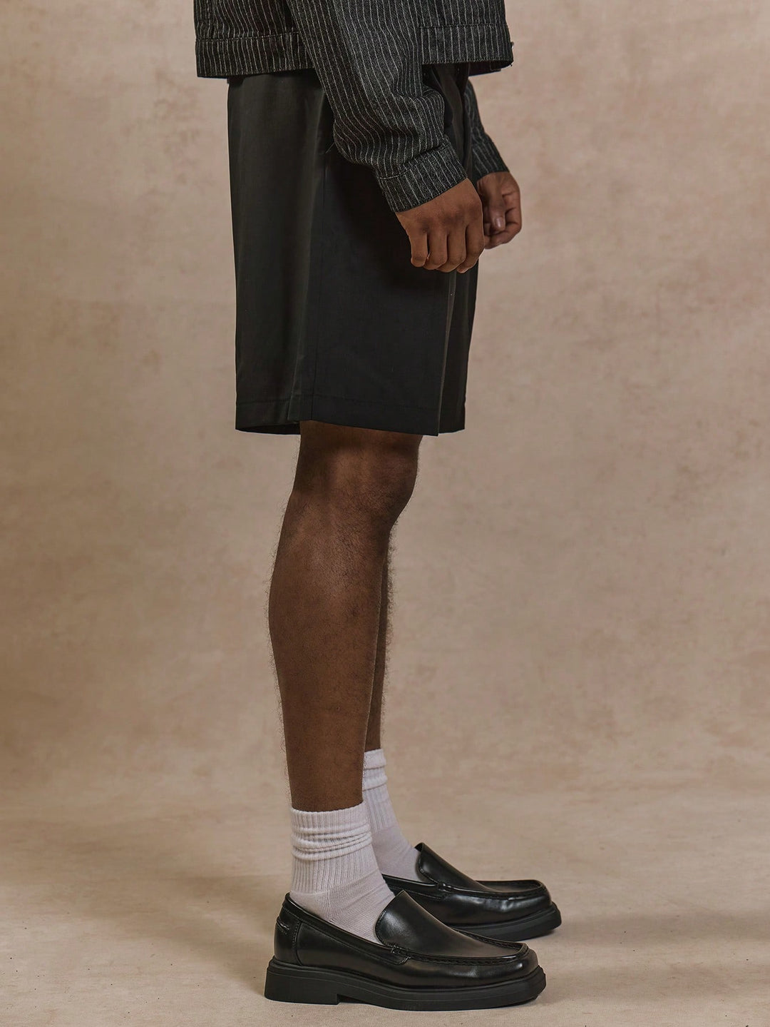 Pantaloni scurți SHEIN, negru