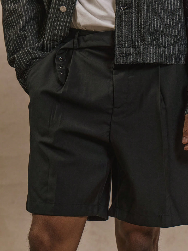 Pantaloni scurți SHEIN, negru