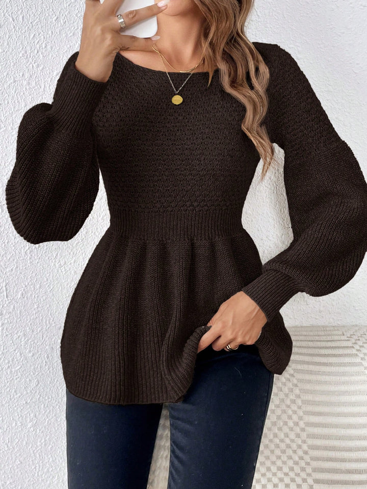 Pulover SHEIN, maro
