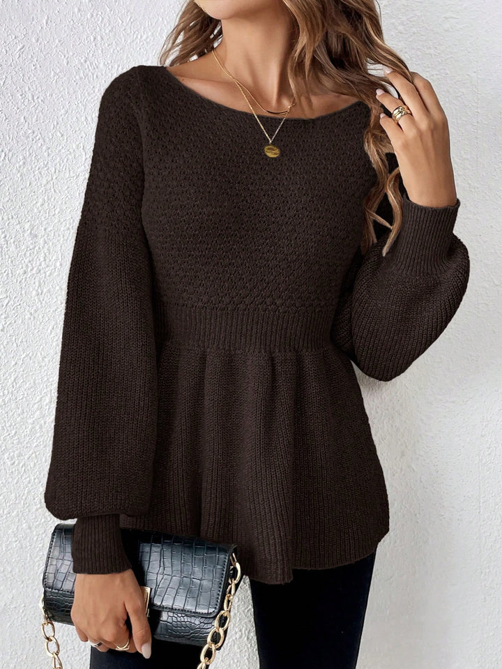 Pulover SHEIN, maro