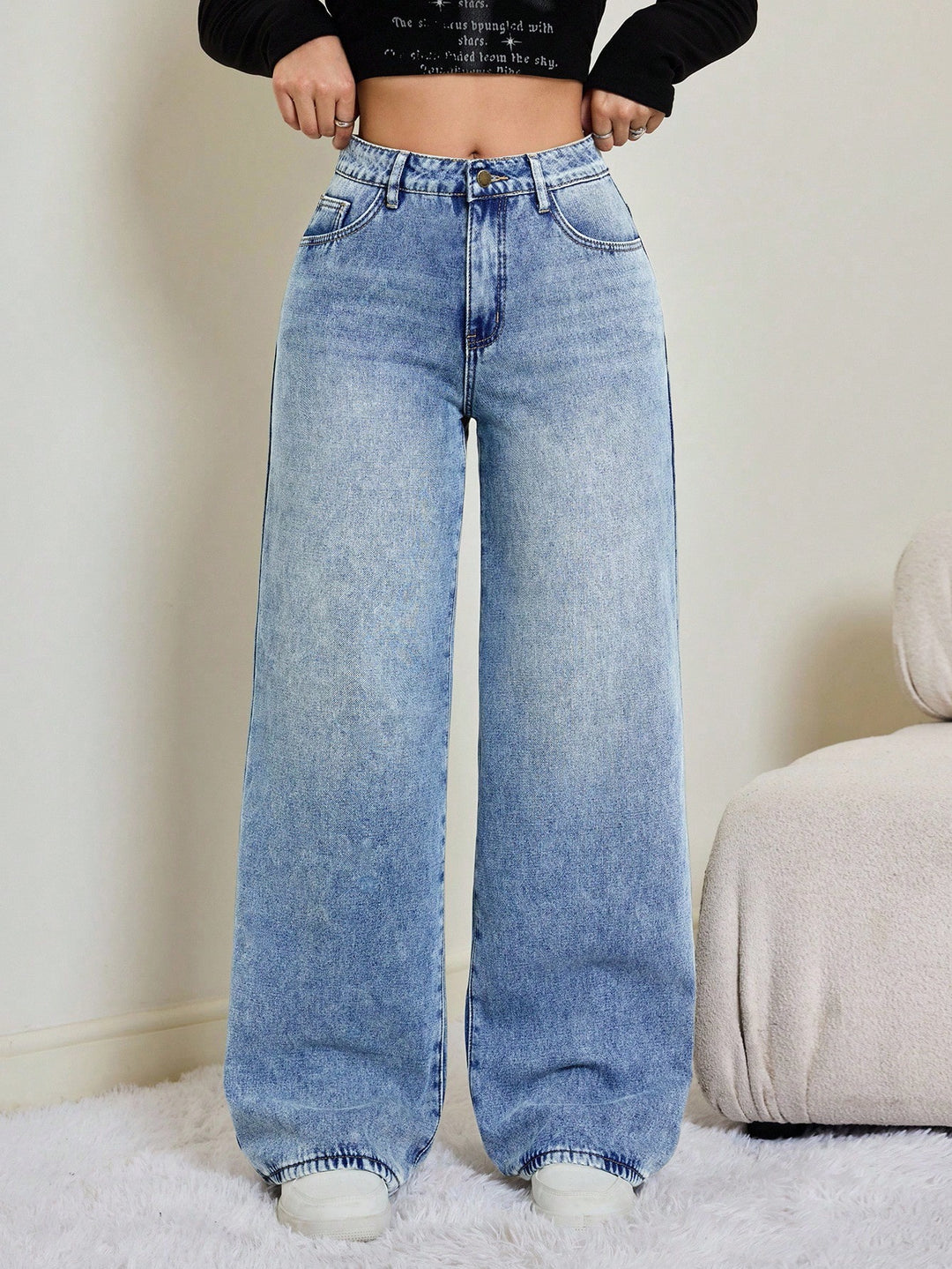 Jeans SHEIN, kék