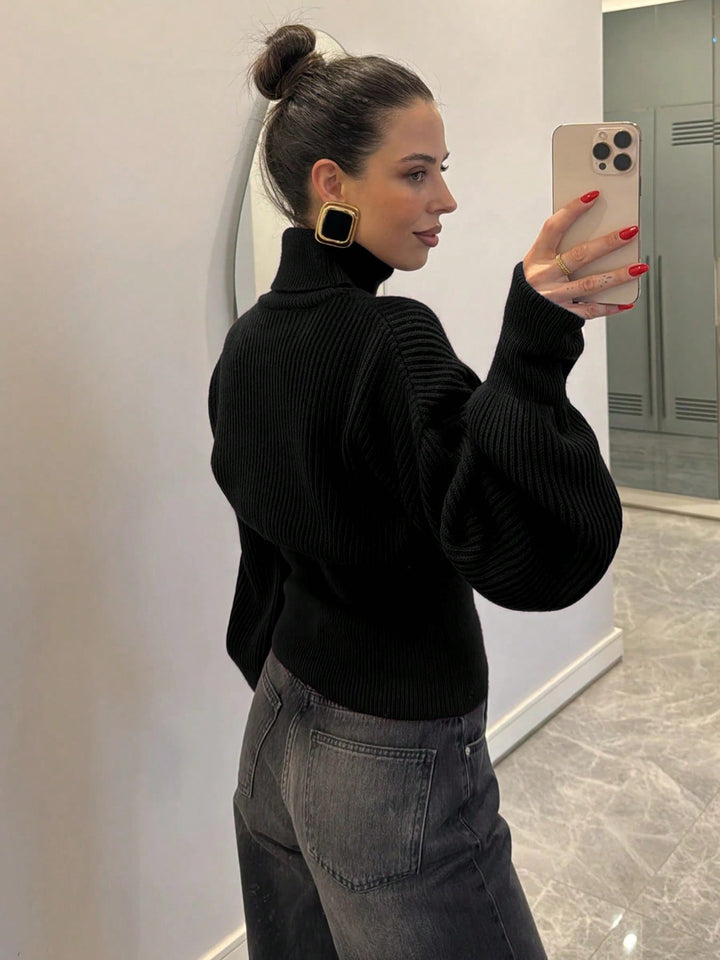 Pulover SHEIN, negru