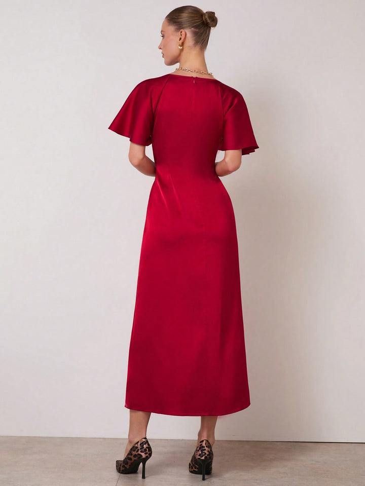 Rochie maxi SHEIN, roșu