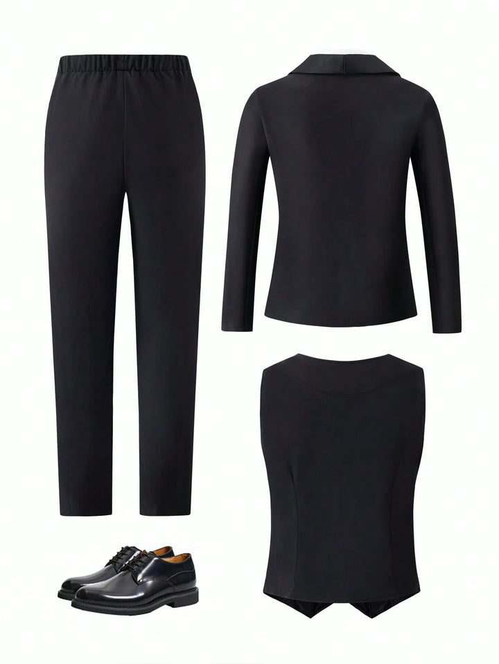 Costum SHEIN, negru