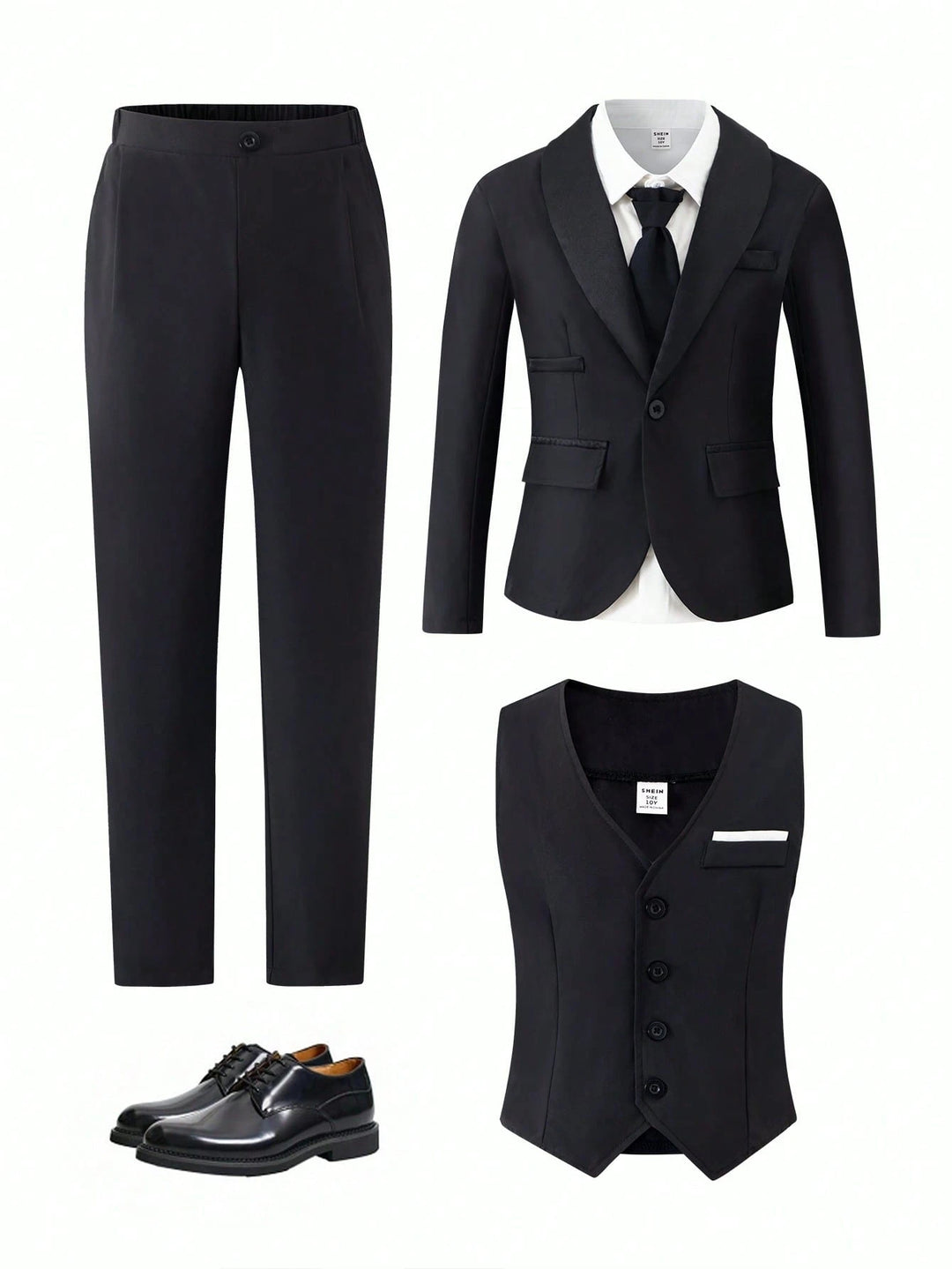 Costum SHEIN, negru