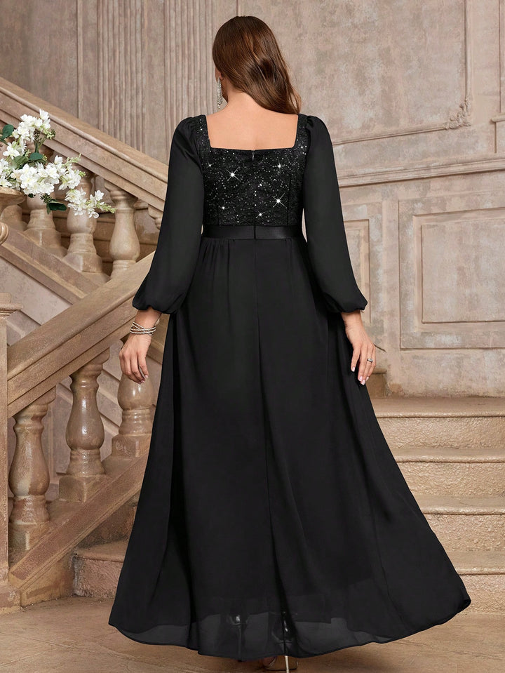 Rochie maxi SHEIN, negru