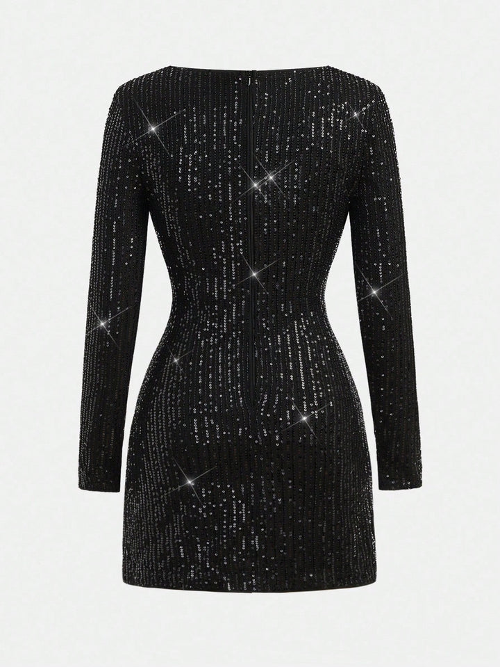 Rochie mini SHEIN, negru