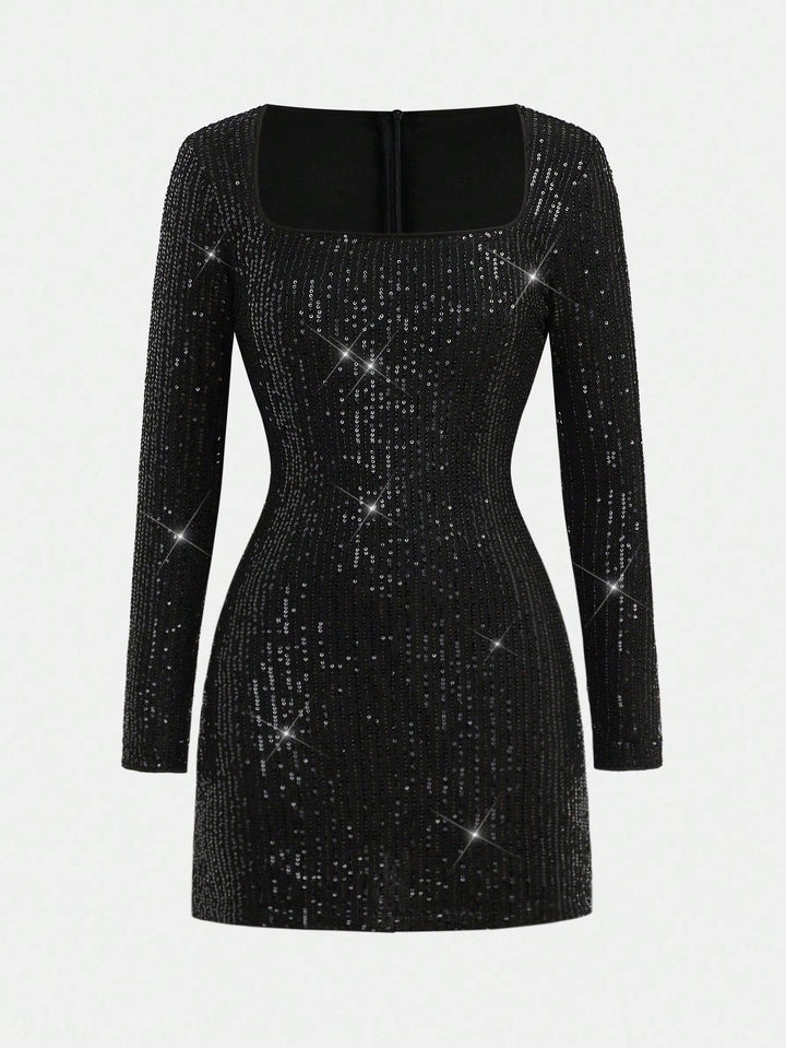 Rochie mini SHEIN, negru